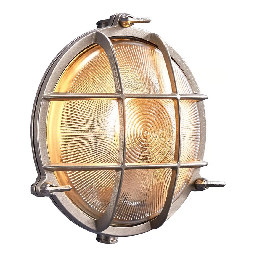 Nordlux - Zewnętrzny kinkiet POLPERRO 1xE27/12,5W/230V IP64 szary