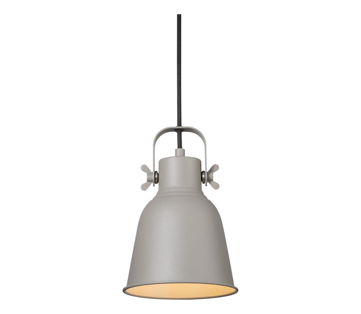 Nordlux - Żyrandol na lince ADRIAN 1xE27/25W/230V śr. 16 cm szary