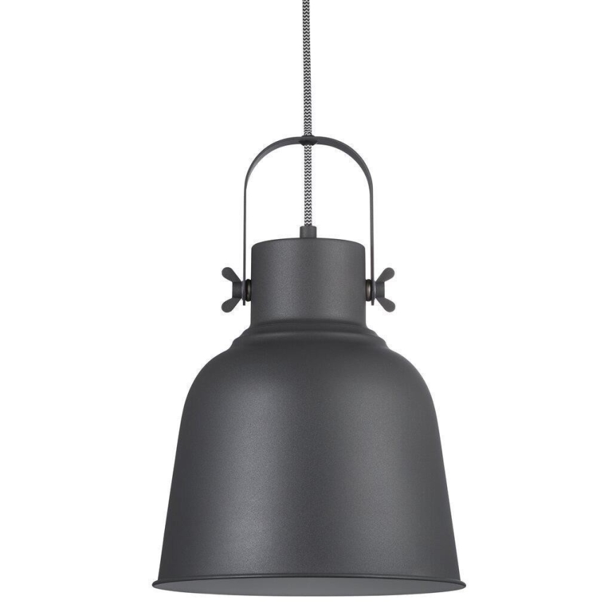 Nordlux - Żyrandol na lince ADRIAN 1xE27/40W/230V śr. 25 cm antracyt
