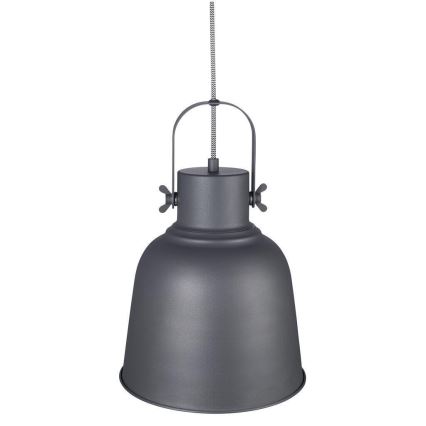Nordlux - Żyrandol na lince ADRIAN 1xE27/40W/230V śr. 25 cm antracyt