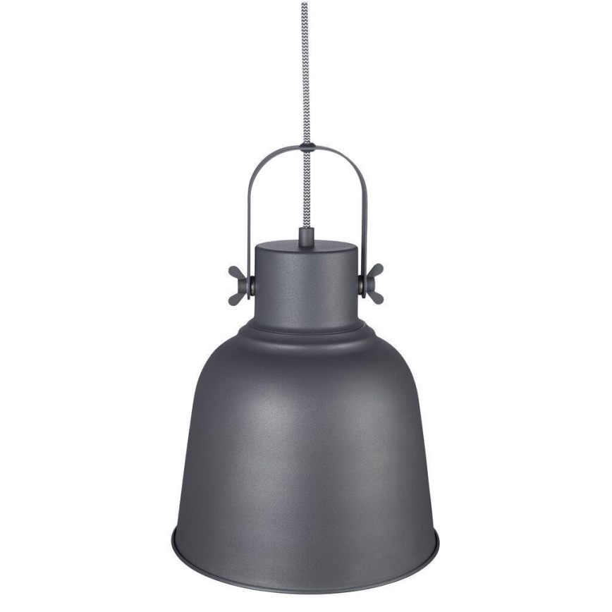 Nordlux - Żyrandol na lince ADRIAN 1xE27/40W/230V śr. 25 cm antracyt