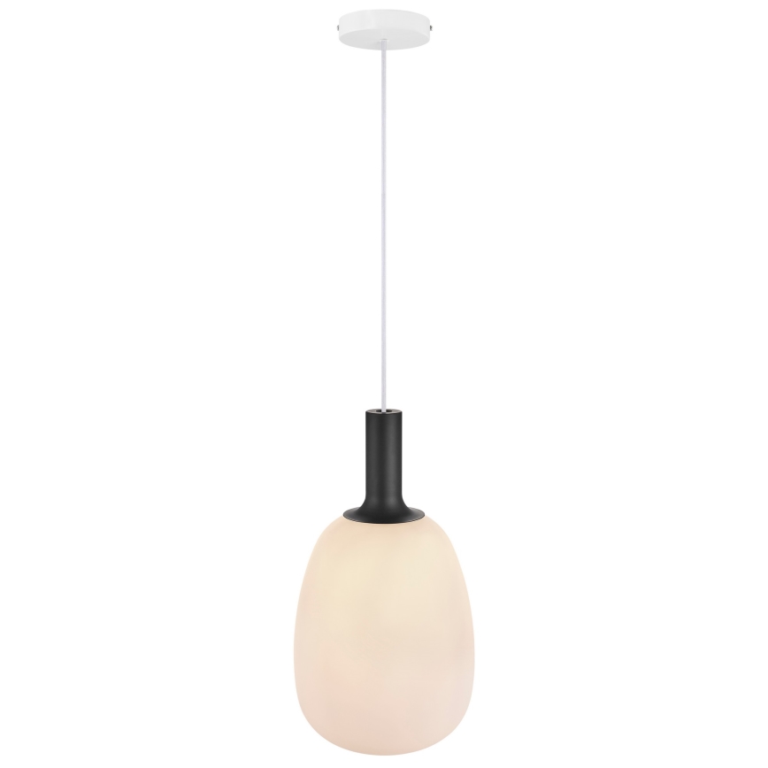 Nordlux - Żyrandol na lince ALTON 1xE27/60W/230V biały/czarny/mosiądz