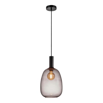 Nordlux - Żyrandol na lince ALTON 1xE27/60W/230V czarny