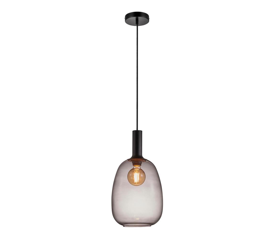 Nordlux - Żyrandol na lince ALTON 1xE27/60W/230V czarny