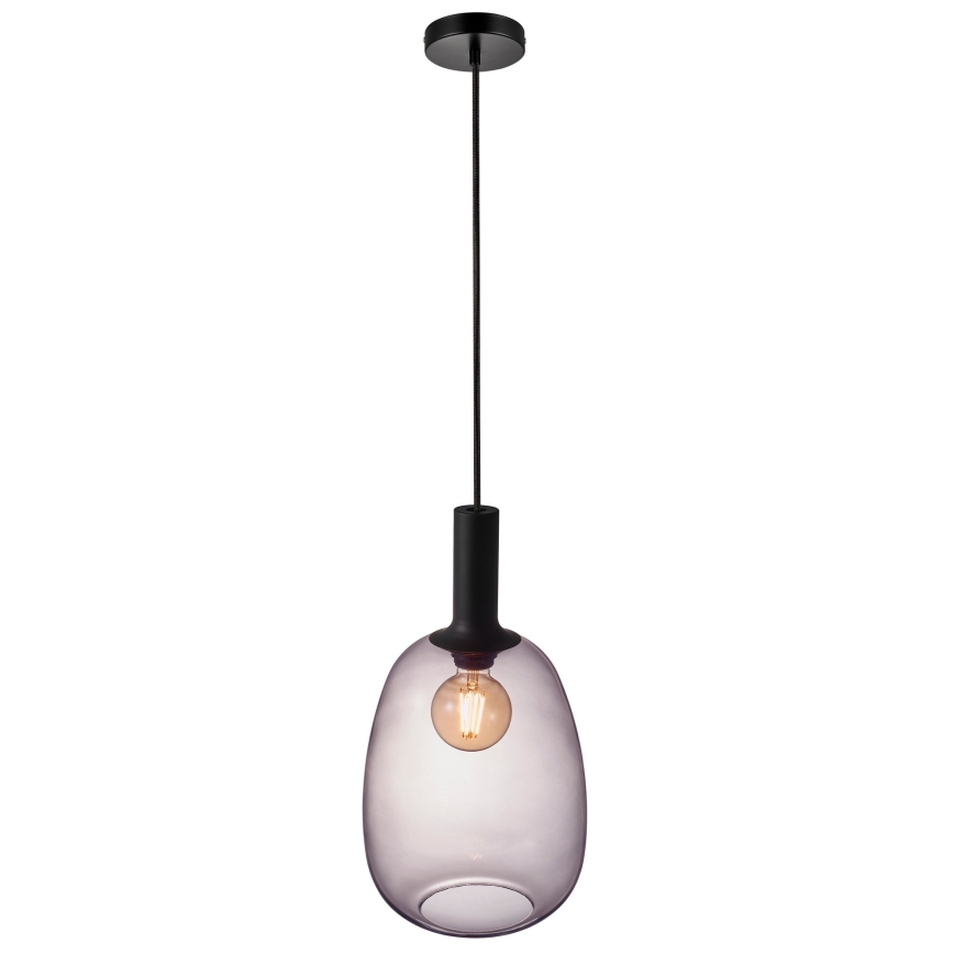 Nordlux - Żyrandol na lince ALTON 1xE27/60W/230V czarny