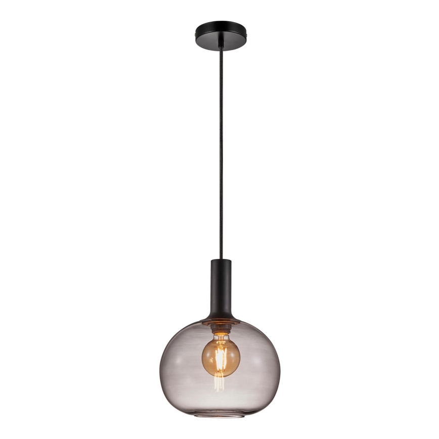 Nordlux - Żyrandol na lince ALTON 1xE27/60W/230V czarny