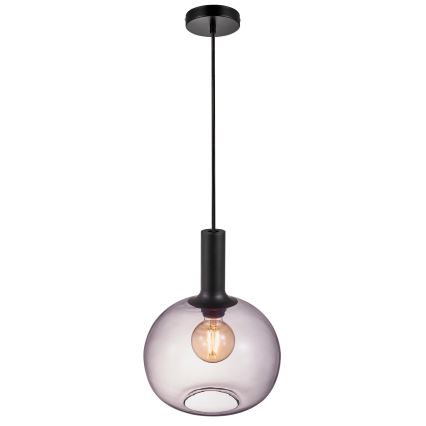 Nordlux - Żyrandol na lince ALTON 1xE27/60W/230V czarny