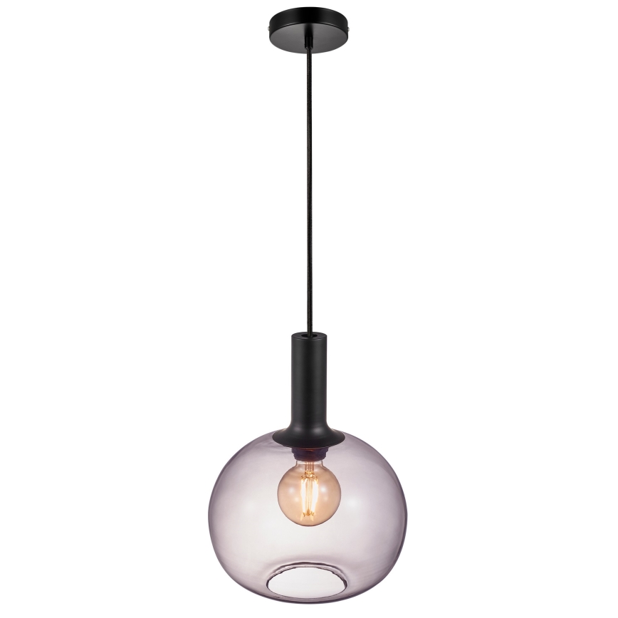 Nordlux - Żyrandol na lince ALTON 1xE27/60W/230V czarny