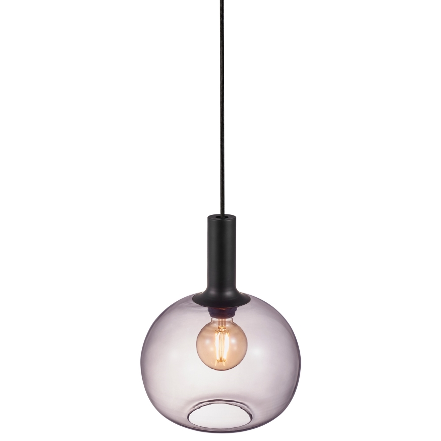 Nordlux - Żyrandol na lince ALTON 1xE27/60W/230V czarny