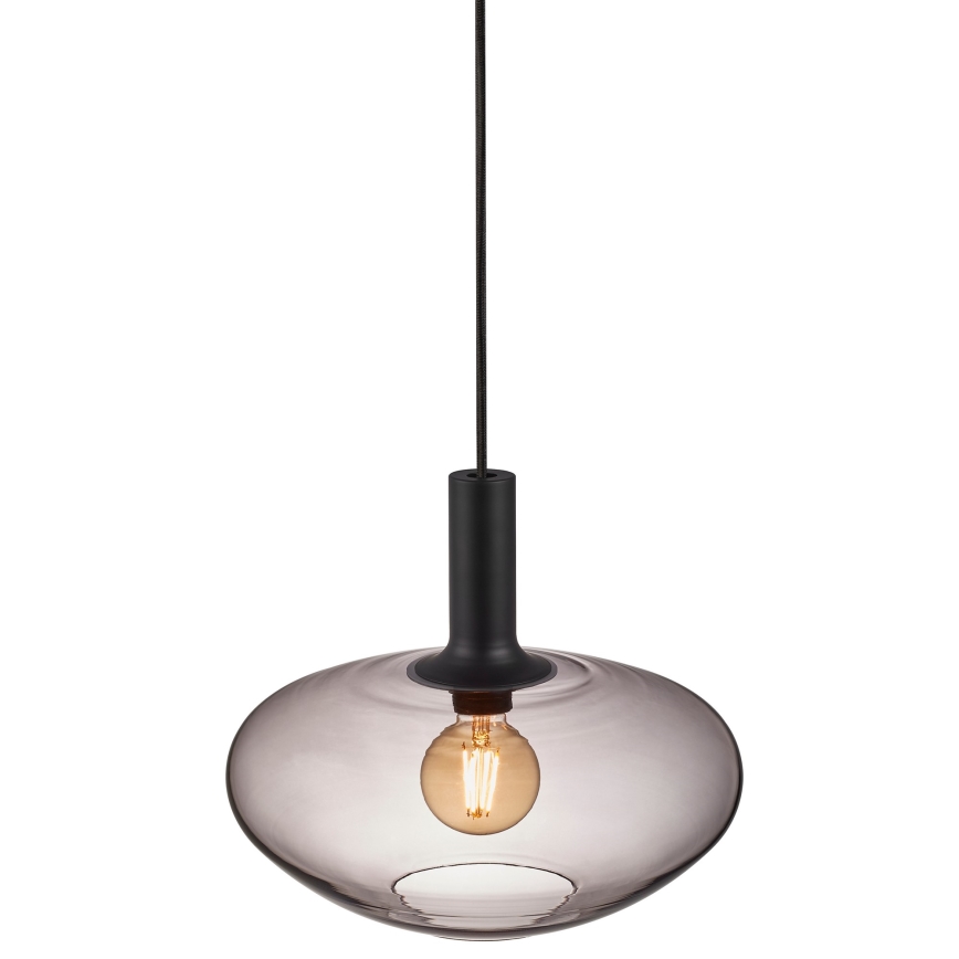 Nordlux - Żyrandol na lince ALTON 1xE27/60W/230V czarny