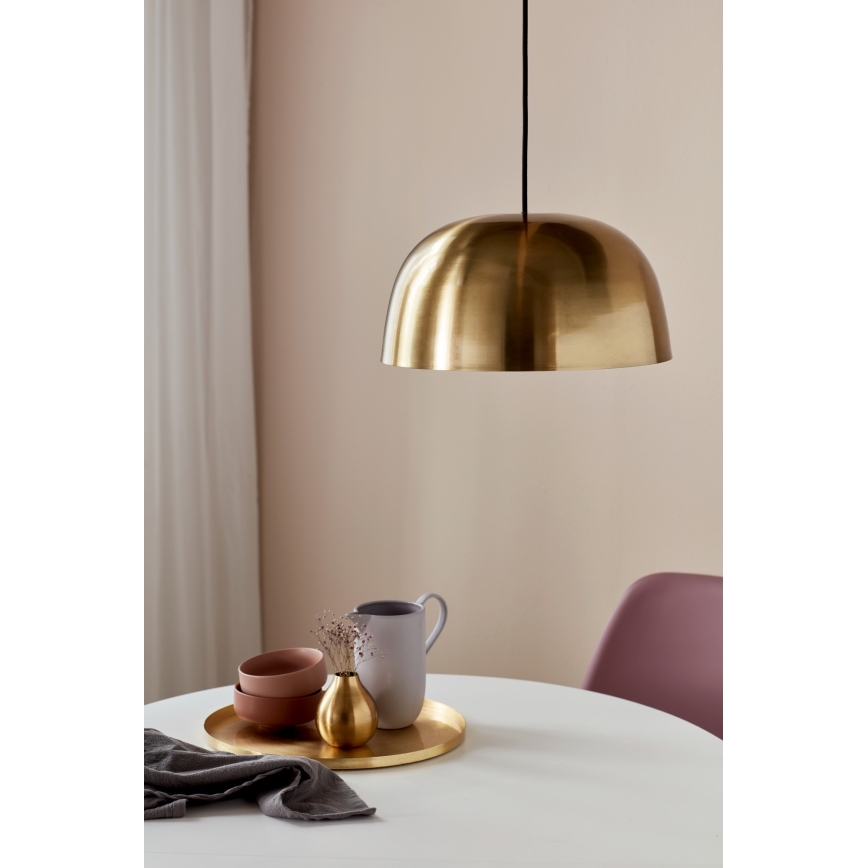 Nordlux - Żyrandol na lince CERA 1xE27/60W/230V złoty