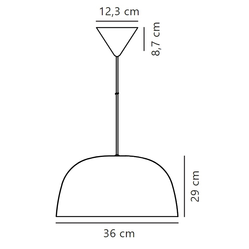 Nordlux - Żyrandol na lince CERA 1xE27/60W/230V złoty