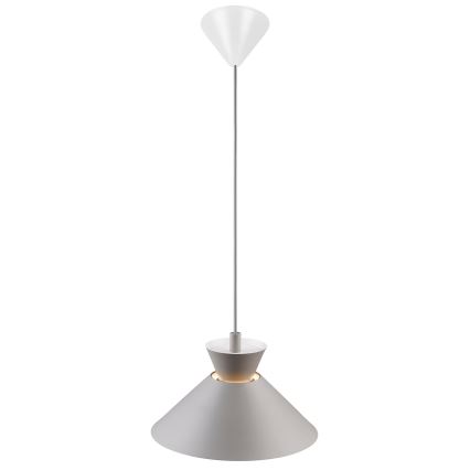 Nordlux - Żyrandol na lince DIAL 1xE27/40W/230V śr. 25 cm szary