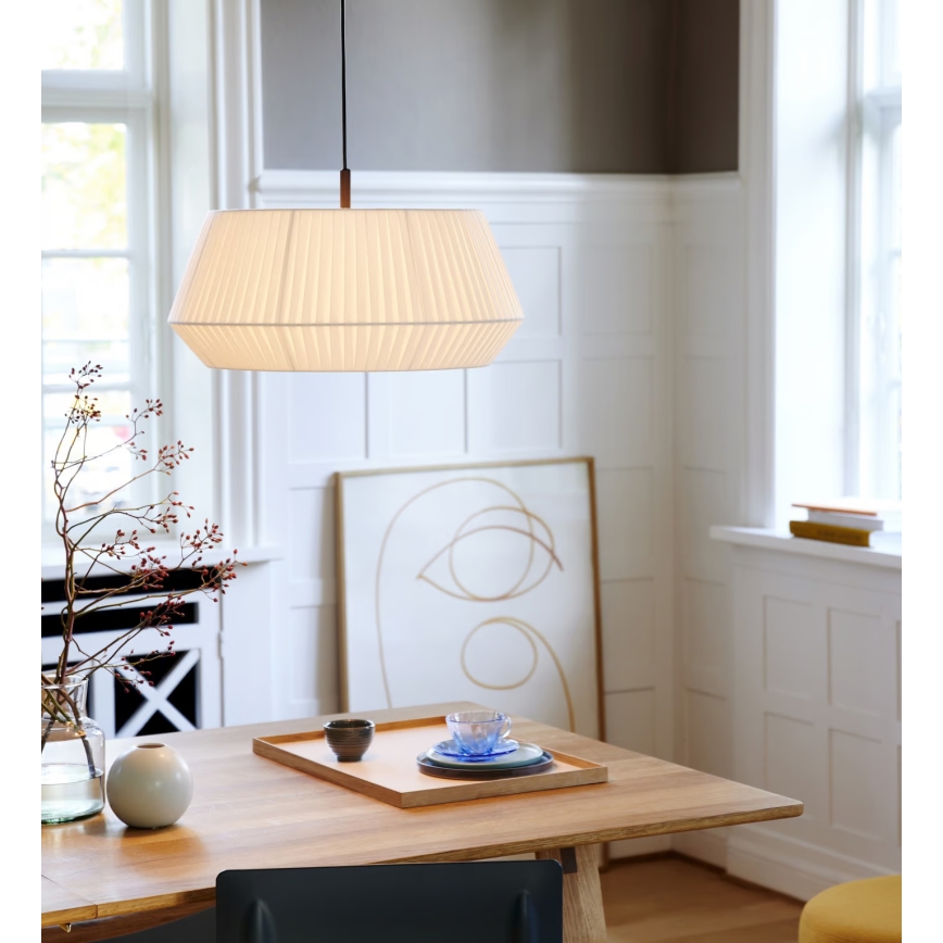 Nordlux - Żyrandol na lince DICTE 1xE27/60W/230V śr. 53 cm biały