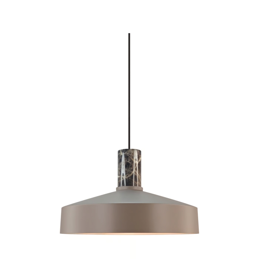 Nordlux - Żyrandol na lince ELVAS 1xE27/60W/230V śr. 37,5 cm brązowy