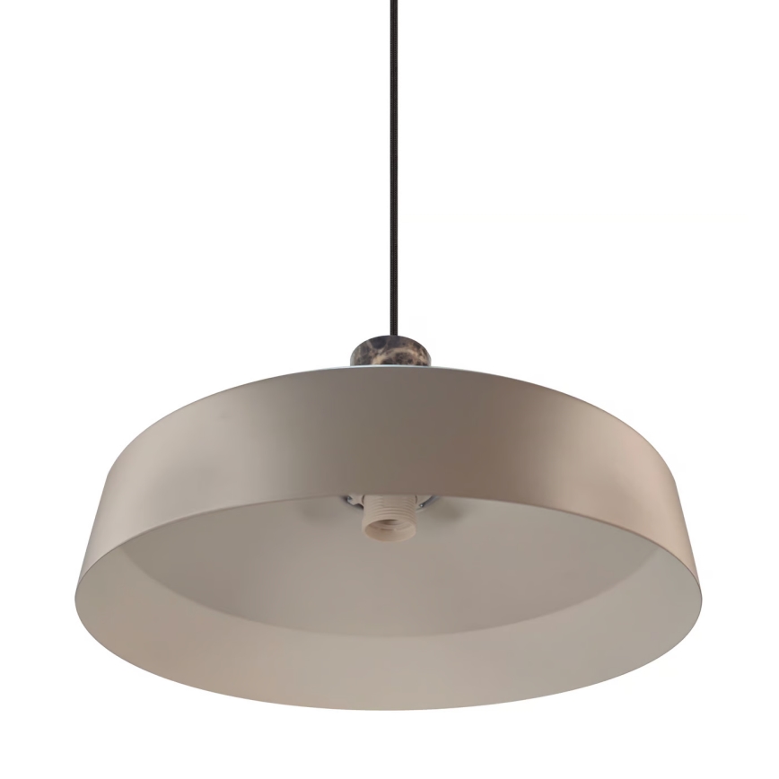 Nordlux - Żyrandol na lince ELVAS 1xE27/60W/230V śr. 37,5 cm brązowy