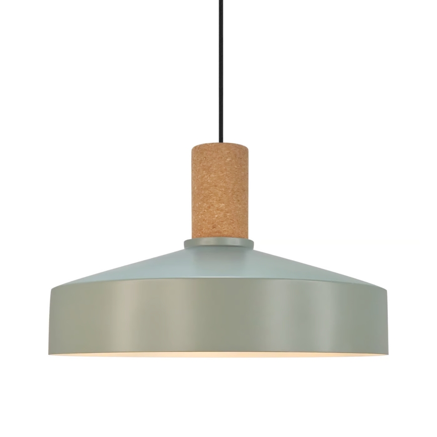Nordlux - Żyrandol na lince ELVAS 1xE27/60W/230V śr. 37,5 cm zielony