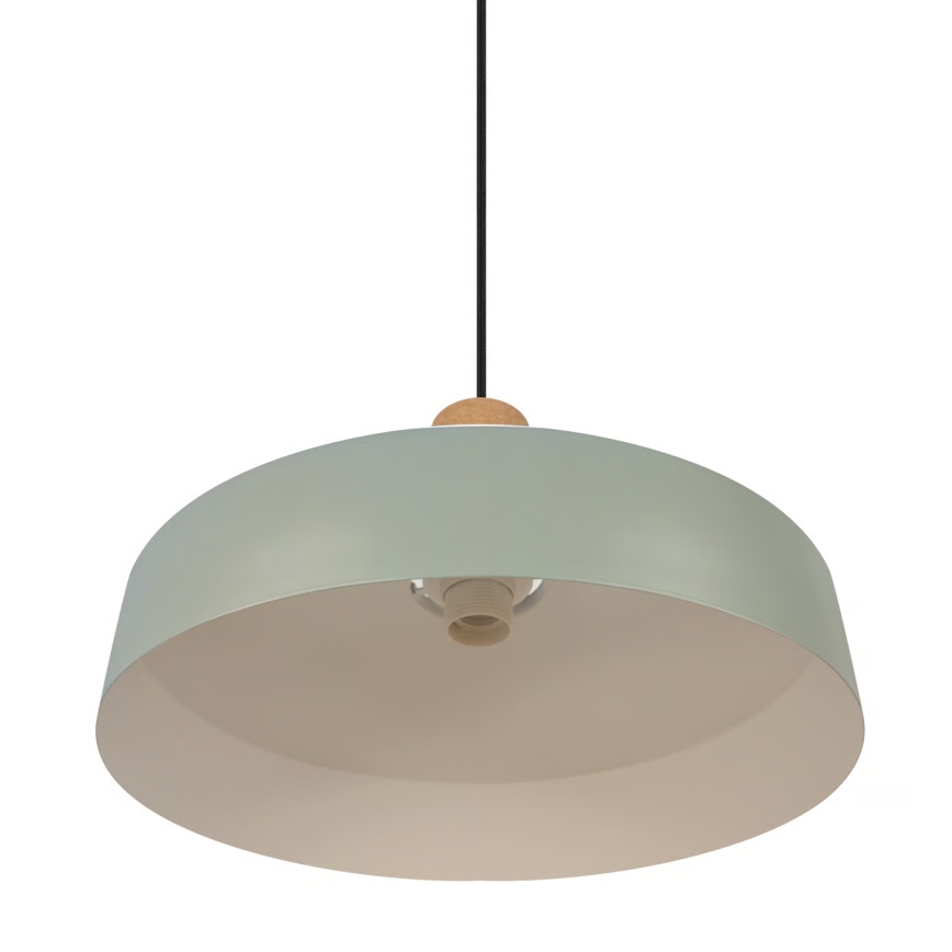 Nordlux - Żyrandol na lince ELVAS 1xE27/60W/230V śr. 37,5 cm zielony
