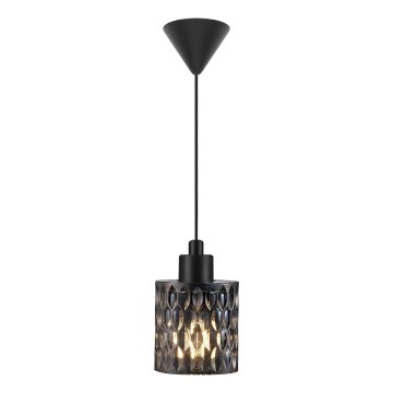 Nordlux - Żyrandol na lince HOLLYWOOD 1xE27/60W/230V dymny