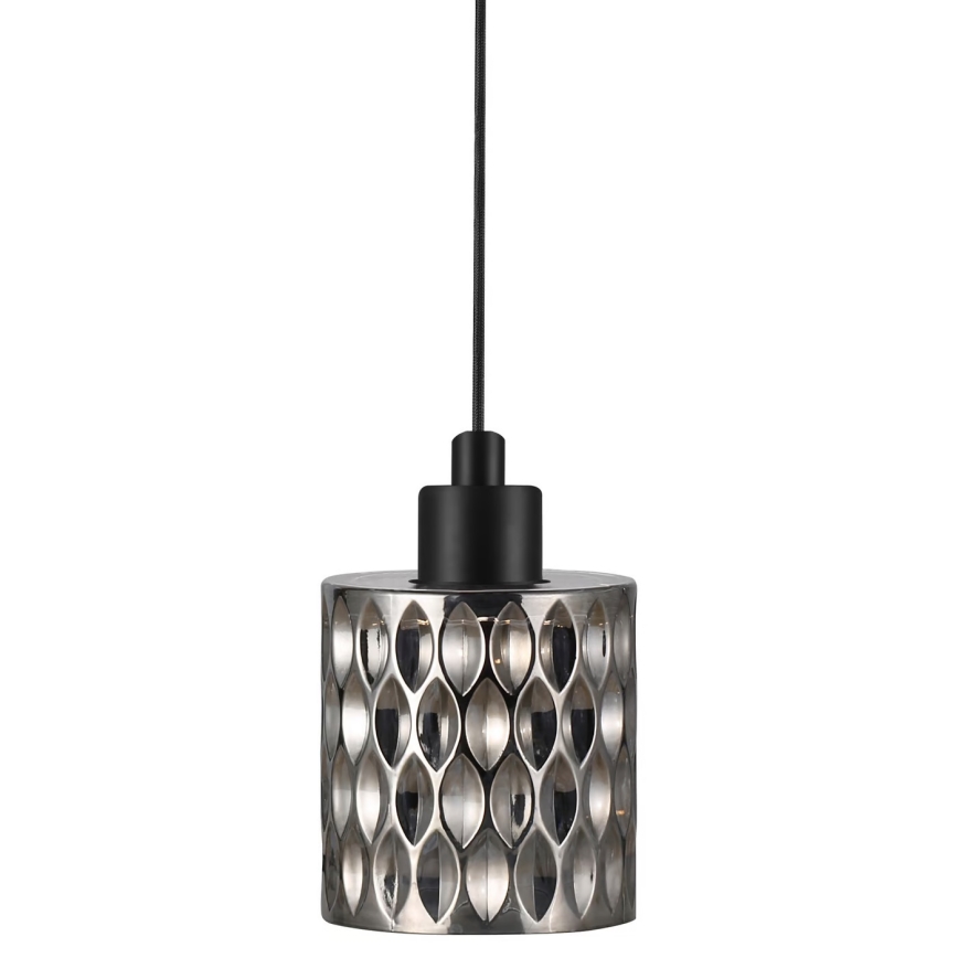 Nordlux - Żyrandol na lince HOLLYWOOD 1xE27/60W/230V dymny