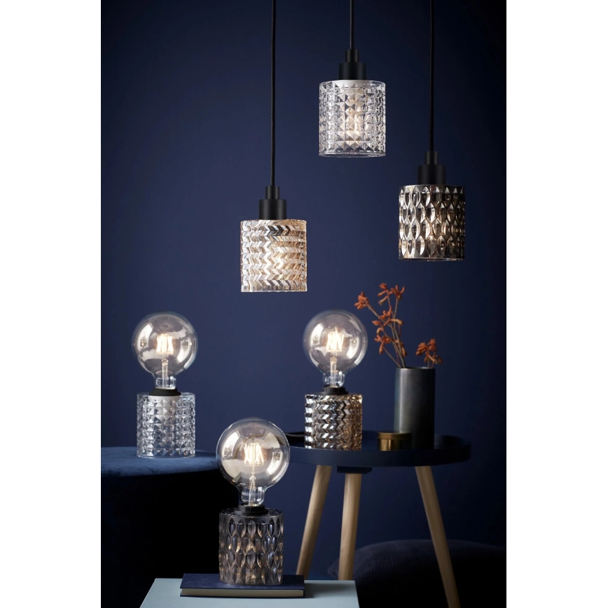 Nordlux - Żyrandol na lince HOLLYWOOD 1xE27/60W/230V przezroczysty