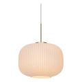 Nordlux - Żyrandol na lince MILFORD 1xE27/40W/230V śr. 30 cm biały