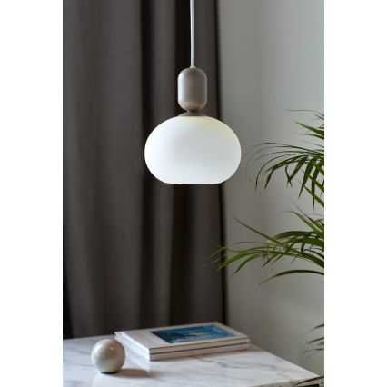 Nordlux - Żyrandol na lince NOTTI 1xE27/40W/230V szary