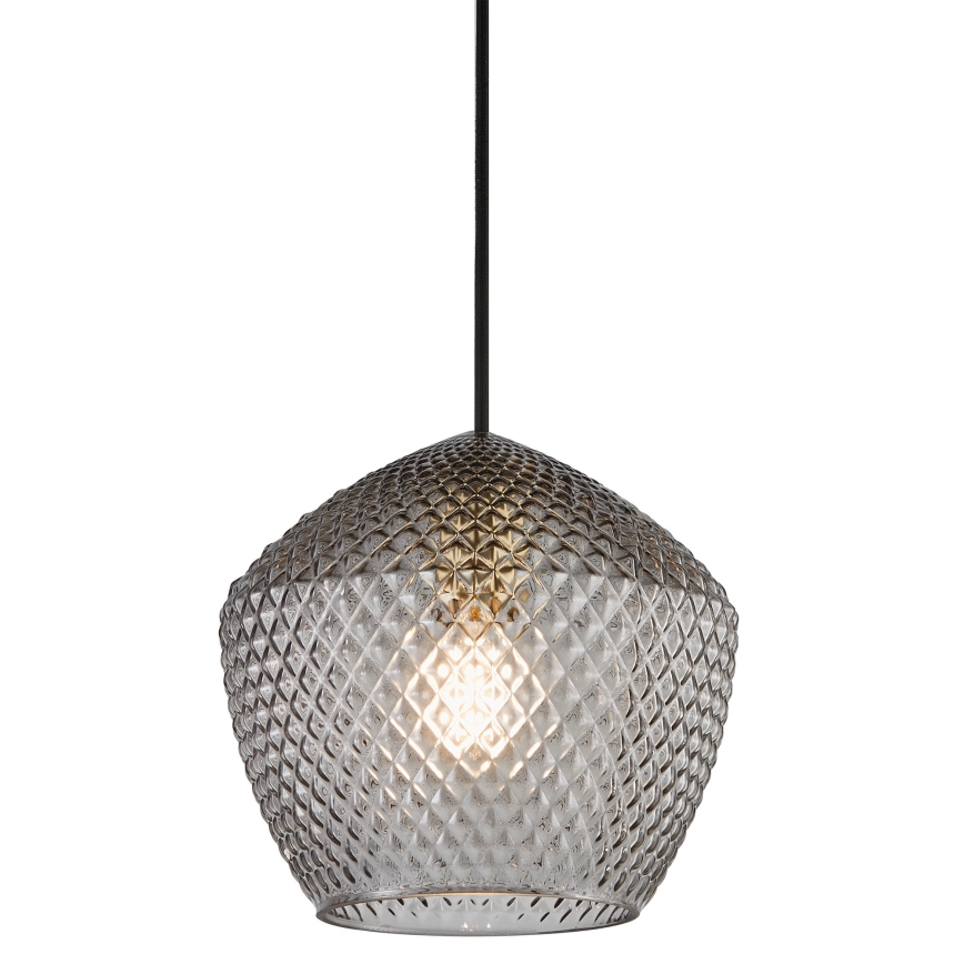 Nordlux - Żyrandol na lince ORBIFORM 1xE27/40W/230V czarny/szary