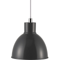 Nordlux - Żyrandol na lince POP 1xE27/40W/230V antracyt