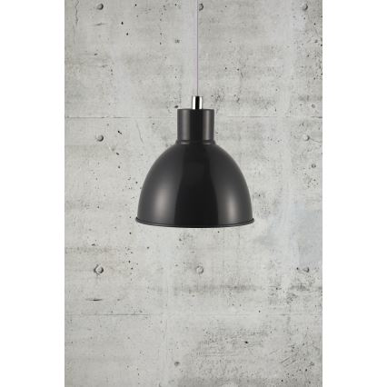 Nordlux - Żyrandol na lince POP 1xE27/40W/230V antracyt