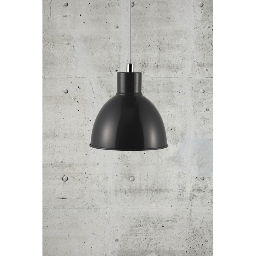 Nordlux - Żyrandol na lince POP 1xE27/40W/230V antracyt