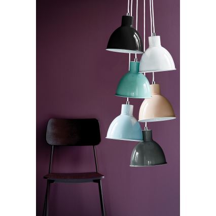 Nordlux - Żyrandol na lince POP 1xE27/40W/230V antracyt