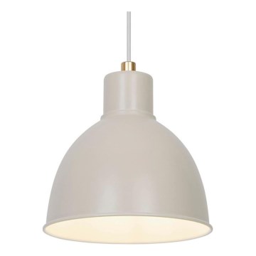 Nordlux - Żyrandol na lince POP 1xE27/40W/230V beżowy
