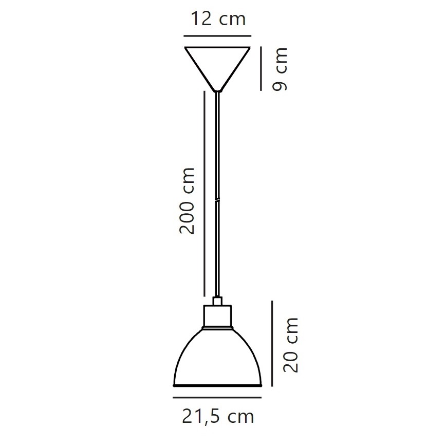 Nordlux - Żyrandol na lince POP 1xE27/40W/230V beżowy