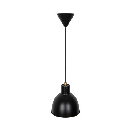 Nordlux - Żyrandol na lince POP 1xE27/40W/230V czarny/złoty