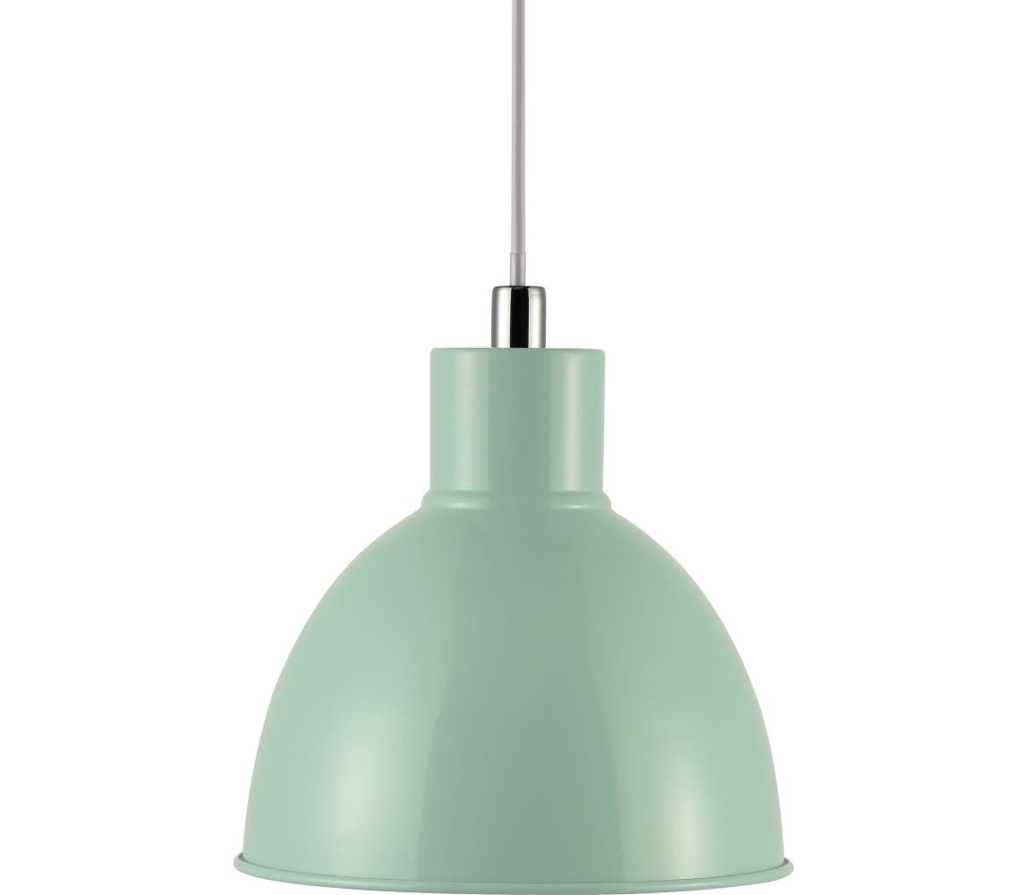 Nordlux - Żyrandol na lince POP 1xE27/40W/230V miętowy