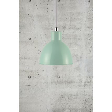 Nordlux - Żyrandol na lince POP 1xE27/40W/230V miętowy
