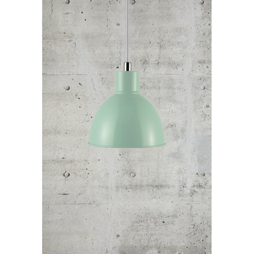 Nordlux - Żyrandol na lince POP 1xE27/40W/230V miętowy