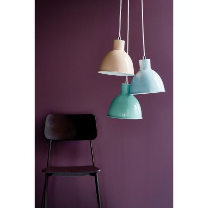 Nordlux - Żyrandol na lince POP 1xE27/40W/230V miętowy
