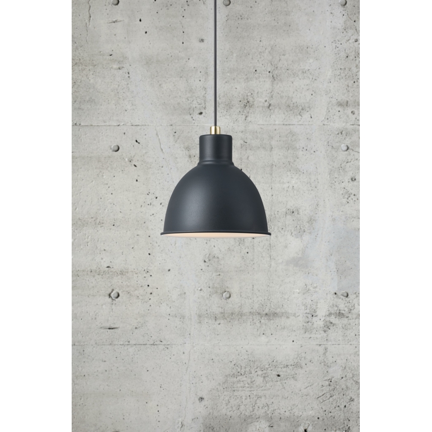 Nordlux - Żyrandol na lince POP 1xE27/60W/230V czarny