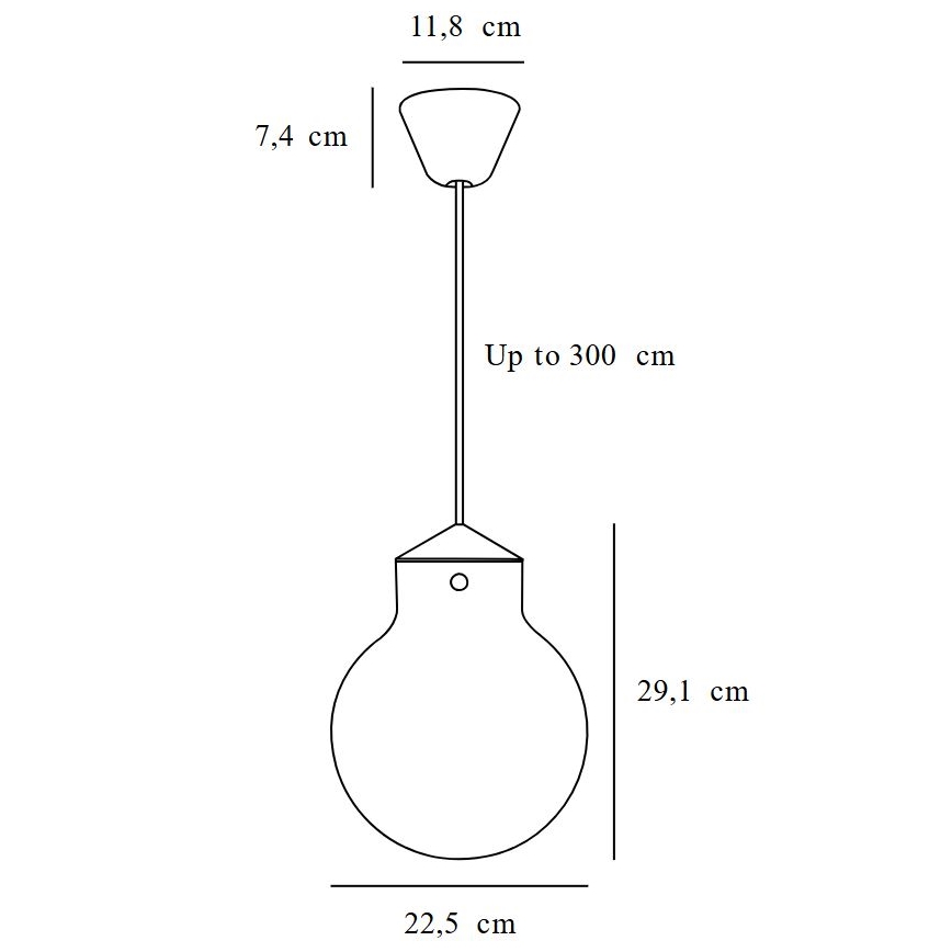 Nordlux - Żyrandol na lince RAITO 1xE27/25W/230V mosiądz/biały