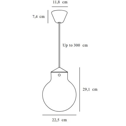 Nordlux - Żyrandol na lince RAITO 1xE27/25W/230V mosiądz/biały