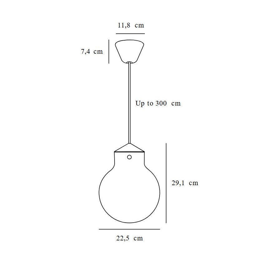 Nordlux - Żyrandol na lince RAITO 1xE27/25W/230V mosiądz/biały