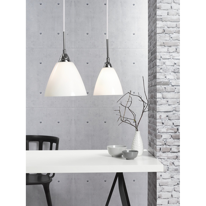 Nordlux - Żyrandol na lince READ 1xE14/40W/230V chrom błyszczący