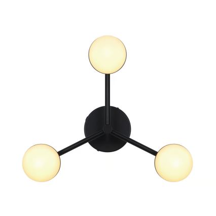 Nordlux - Żyrandol natynkowy CONTINA 3xG9/5W/230V czarny