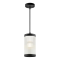 Nordlux - Żyrandol zewnętrzny COUPAR 1xE27/25W/230V IP33 IP33 śr. 13 cm czarny