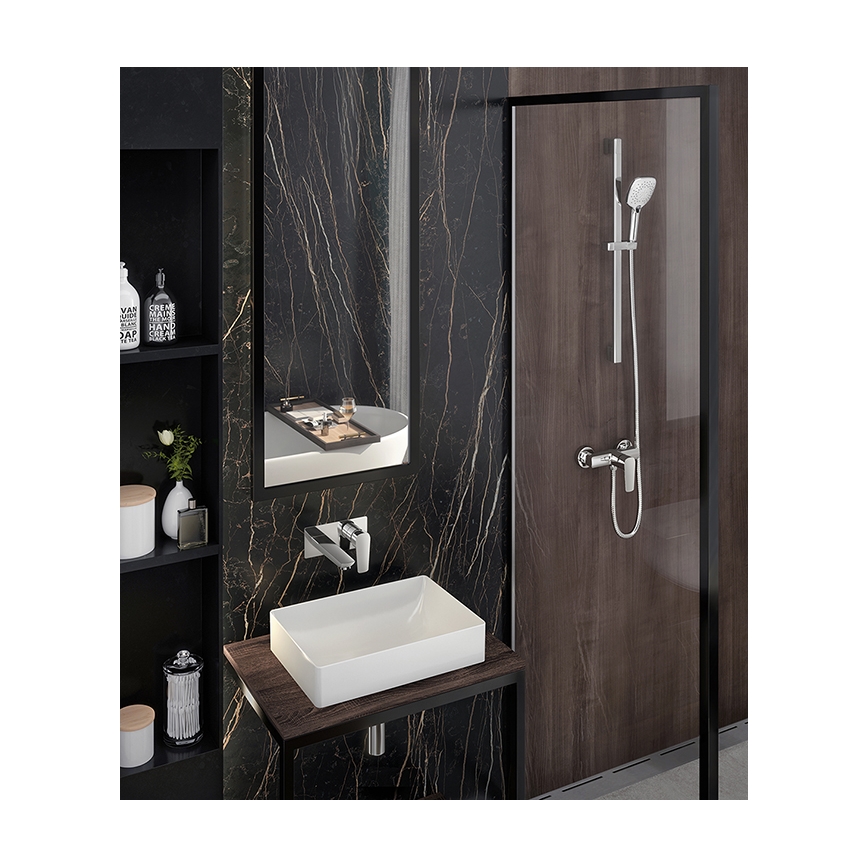 Novaservis - Bateria umywalkowa do mont. podtynk. METALIA ECO chrom błyszczący