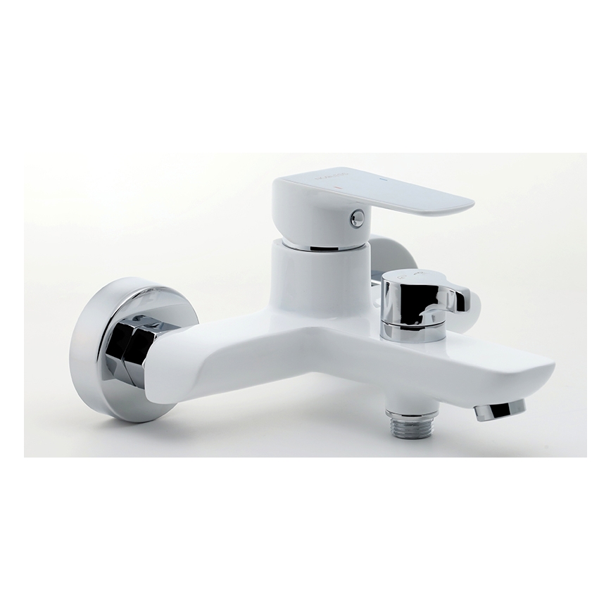 Novaservis - Bateria wannowa NOBLESS TINA biała