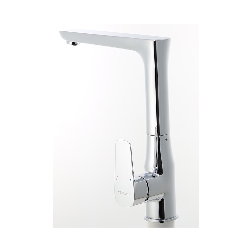 Novaservis - Bateria zlewozmywakowa METALIA, chrom błyszczący