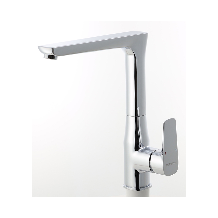 Novaservis - Bateria zlewozmywakowa METALIA, chrom błyszczący